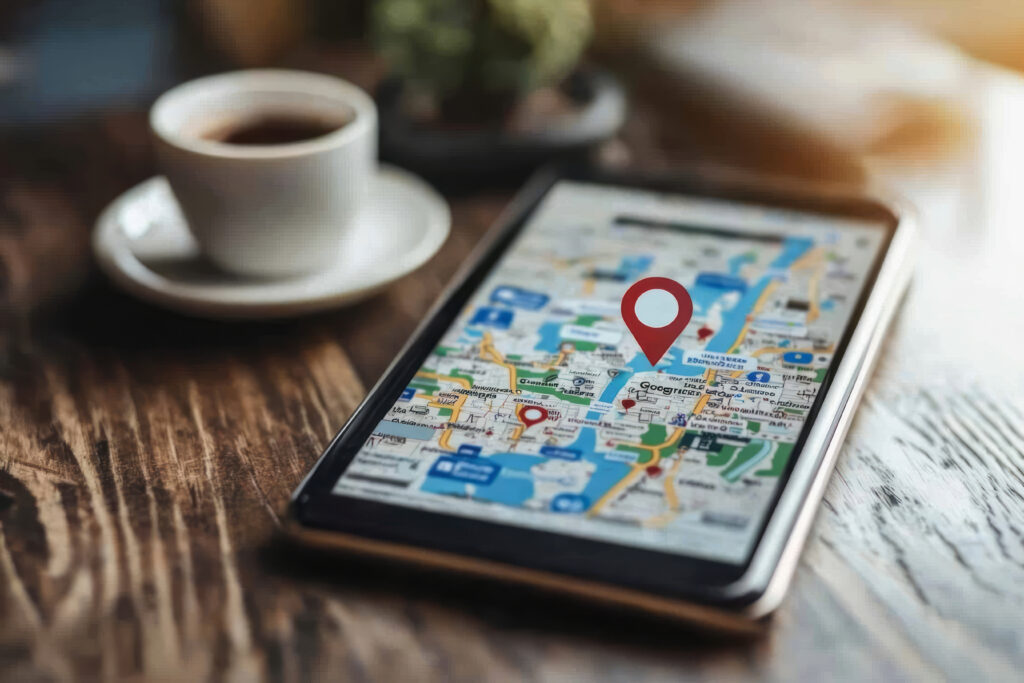 google my business and coffee